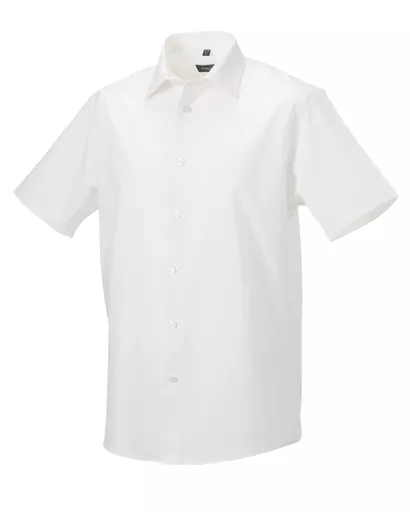 Men's Short Sleeve Easy Care Fitted Shirt