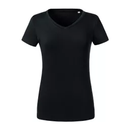 Ladies' Pure Organic V-Neck Tee