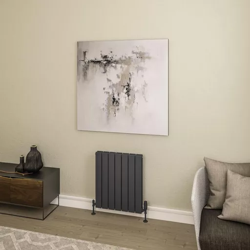 Addington II Radiator 600 x 522 Type20 Matt Anthracite