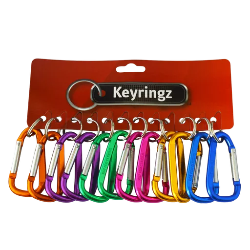 ASEC Metal Carabiner Key Ring