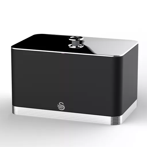 Retro Revive Bread Bin Black