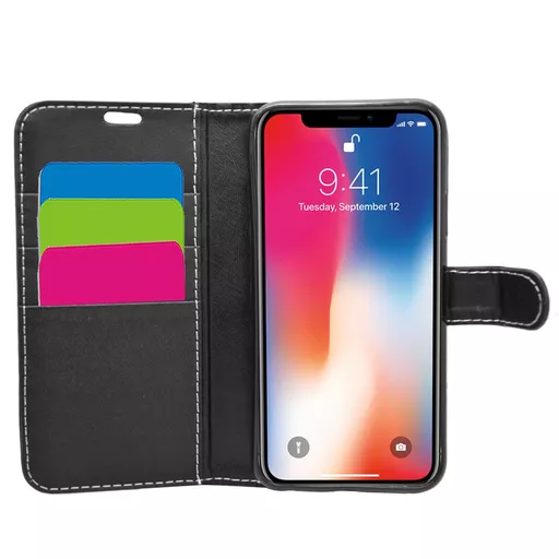 Wallet for iPhone XR - Black