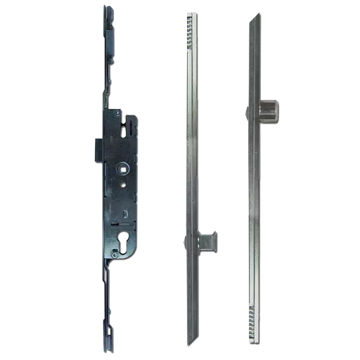 CHAMELEON Adaptable Multipoint Lock 2 Mushroom & 2 Roller + Keeps