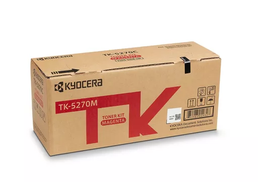 Kyocera 1T02TVBNL0/TK-5270M Toner-kit magenta, 6K pages ISO/IEC 19752 for Kyocera P 6230