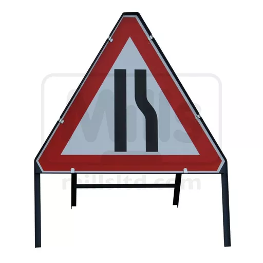Road Narrows Right Sign (517R) 1200mm