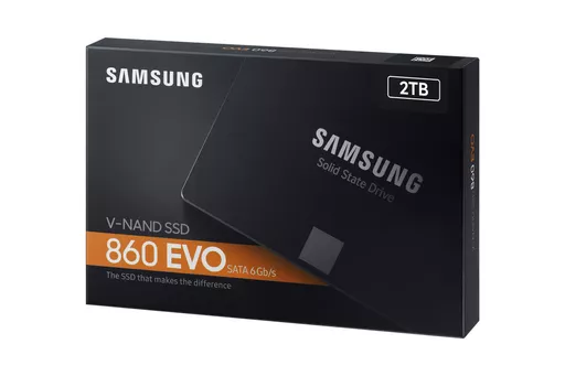 Samsung 860 EVO 2.5" 2000 GB Serial ATA III MLC