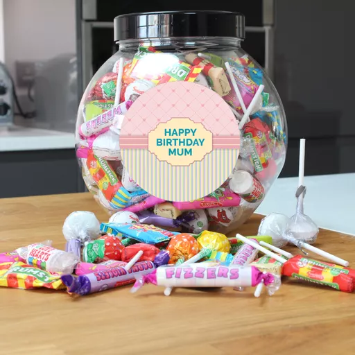 Hearts & Stripes Sweetie Jar