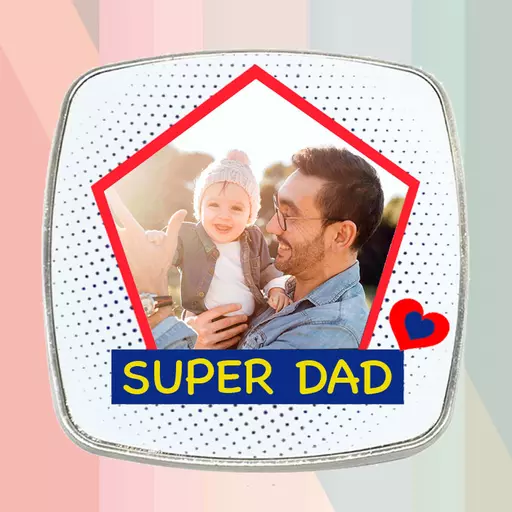 Super Dad - Personalised Fridge Magnet