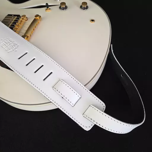GS77 white red lightning guitar strap Pinegrove 174321.jpg