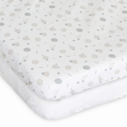Chicco White Next2me Forever Crib Set - Confetti