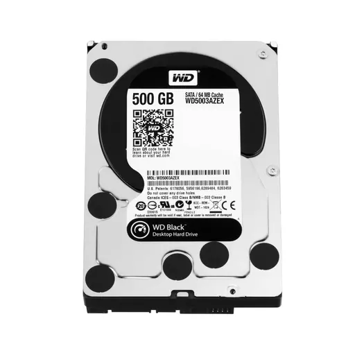 Western Digital Black 3.5" 500 GB Serial ATA III