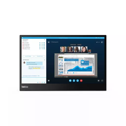 Lenovo ThinkVision M14 LED display 35.6 cm (14