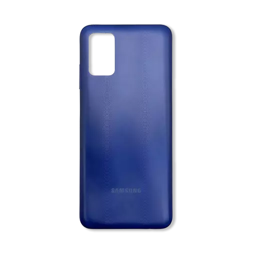 Back Cover w/ Camera Lens (Service Pack) (Blue) - For Galaxy A03s (A037)
