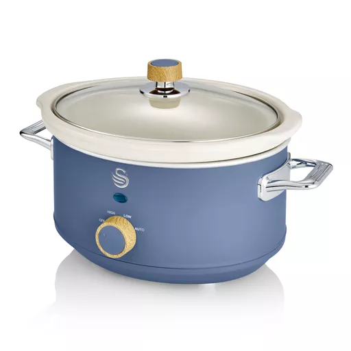 3.5L Slow Cooker Nordic Blue