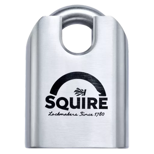 SQUIRE Body only ST65 65mm Closed Shackle Stainless Steel Stronghold Padlock To Take KIK-SS Insert