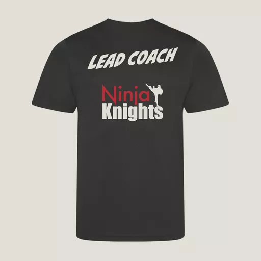 Black Ninja Knights Coach Tshirt