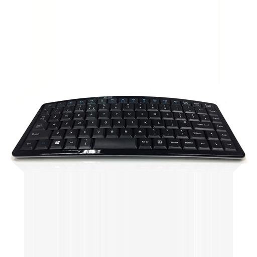 Accuratus Curve keyboard Home RF Wireless + USB QWERTY UK International Black