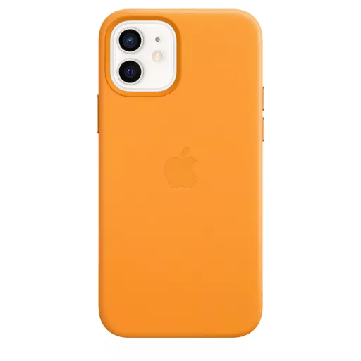 Apple iPhone 12 | 12 Pro Leather Case with MagSafe - California Poppy