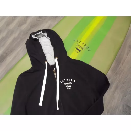 SKINDOG Surfboards Hoodie - Black - Skindog Surfboards