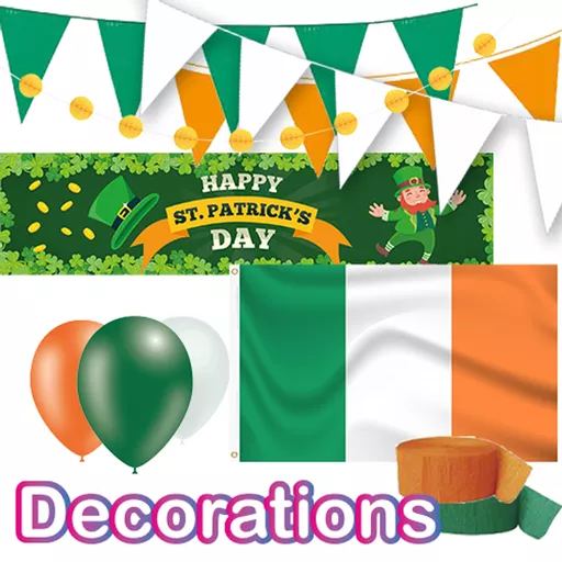 St Patrick's Day Decoration Pack