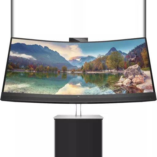 HP E34m G4 WQHD Curved USB-C Conferencing Monitor