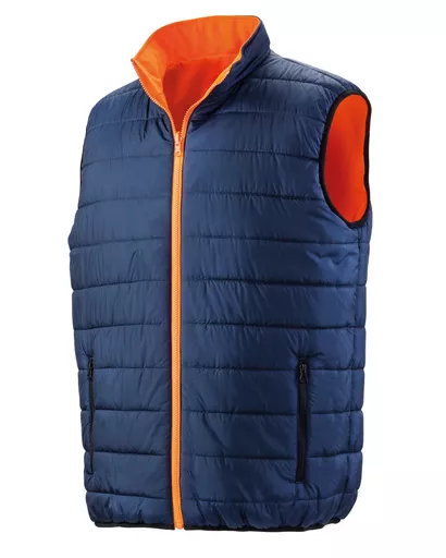 Reversible Soft Padded Safety Gilet