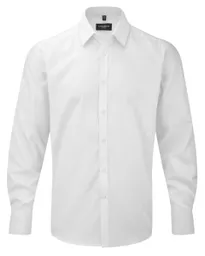 Men's Long Sleeve Herringbone Shirt