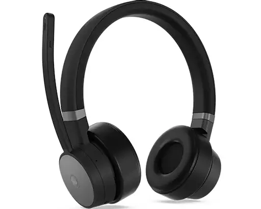 Lenovo Go Wireless ANC Headset Wired & Wireless Head-band Office/Call center USB Type-C Bluetooth Black