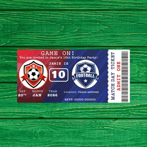 Football Invitations