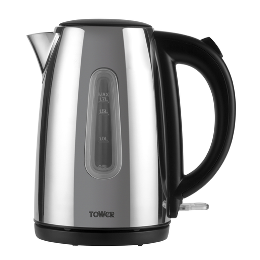 Photos - Electric Kettle Tower Infinity 3KW 1.7 Litre Polished Stainless Steel Jug Kettle Polished 