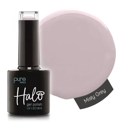 Halo Gel Polish Misty Grey 8ml