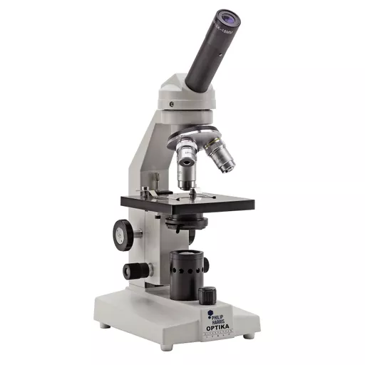 Philip Harris M-100FLED Monocular LED Microscope 400x