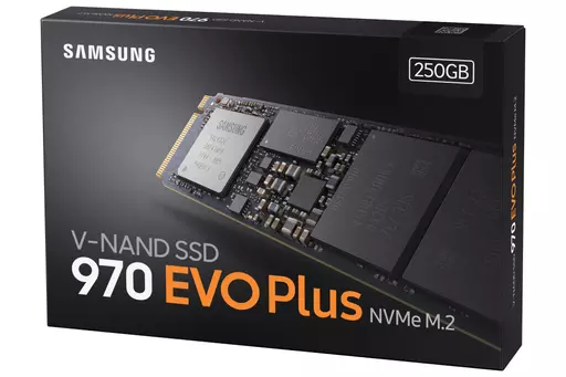 Samsung 970 EVO Plus M.2 250 GB PCI Express 3.0 V-NAND MLC NVMe