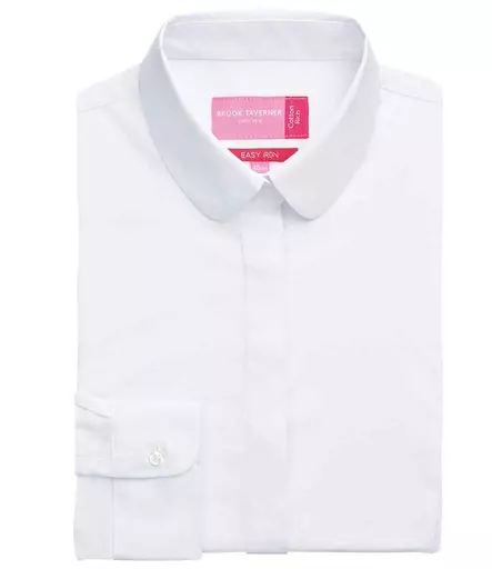 Brook Taverner Ladies Trevi Long Sleeve Poplin Shirt