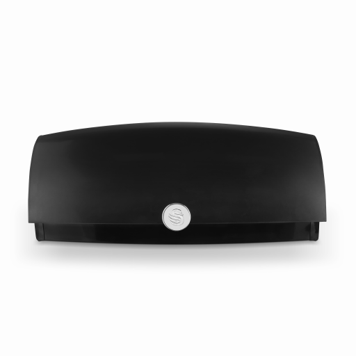 Swan Black Townhouse Bread Bin