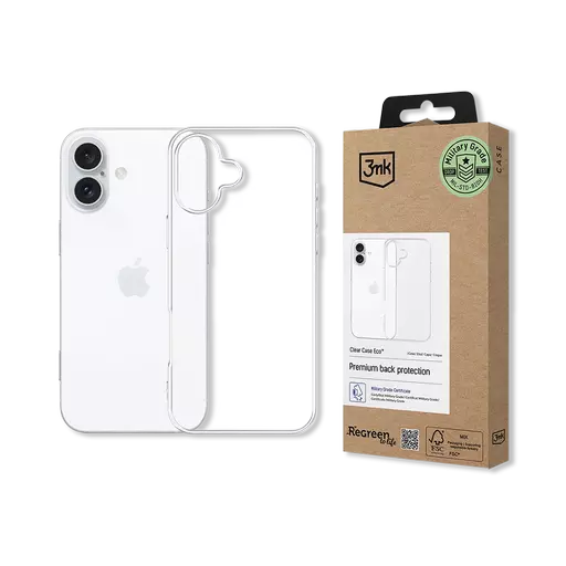 3mk - Clear Case Eco - For iPhone 16 Plus