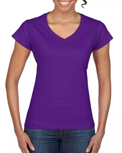 Softstyle® Ladies' V-Neck T-Shirt
