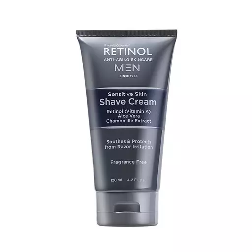 Retinol Mens Sensitive Shave Cream 120ml