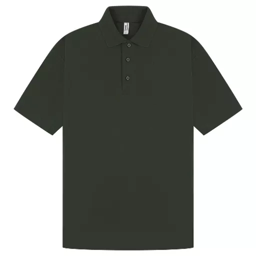CasualClassics_ClassicRingspun190RegularFitPoloUnisexC101_ForestGreen_Front.png