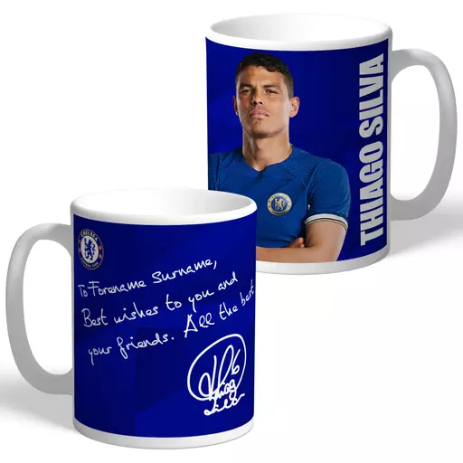 Chelsea FC Silva Autograph Mug