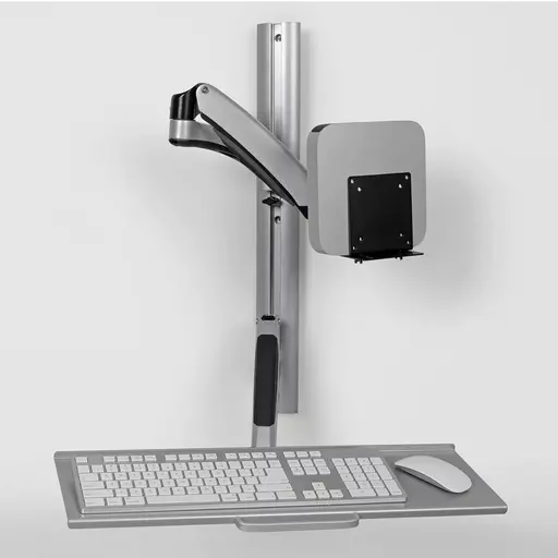 Tripp Lite WWSS1327RWTC Adjustable-Height Wall-Mount Sit-Stand Workstation, Single-Display