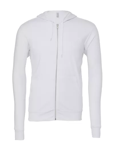 Canvas Unisex Sponge Fleece Full-Zip Hoodie