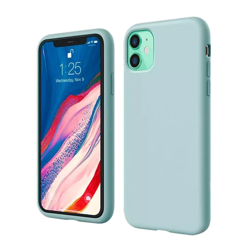 Silicone for iPhone 12 & iPhone 12 Pro - Mint