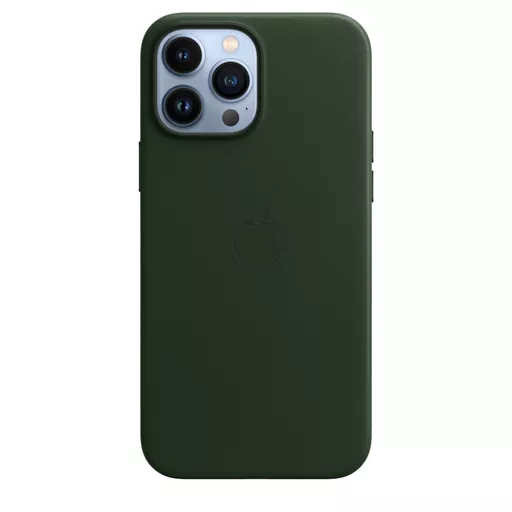 Apple iPhone 13 Pro Max Leather Case with MagSafe - Sequoia Green
