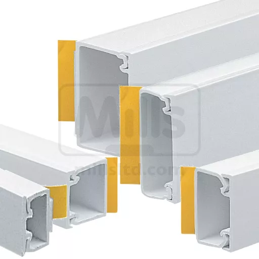 Marshall-Tufflex PVC Mini Trunking - Self-Adhesive
