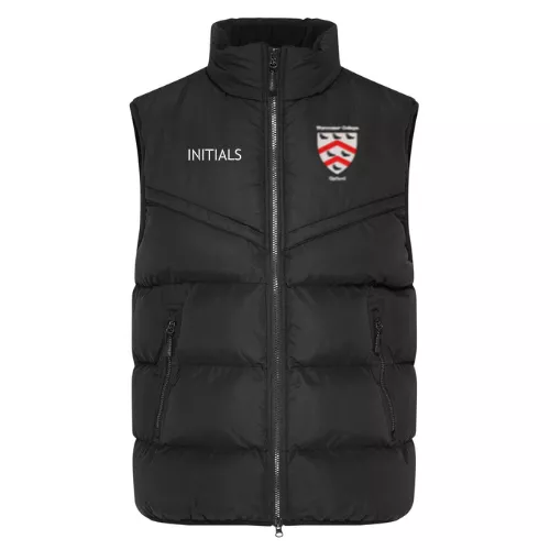 Worcester College Chevron Puffer Gilet
