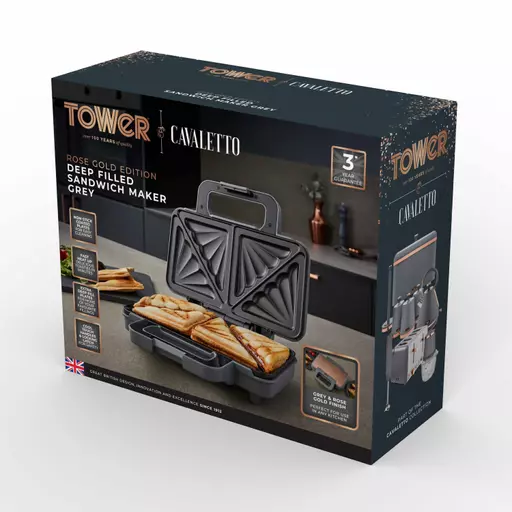 Tower deep deals fill sandwich maker