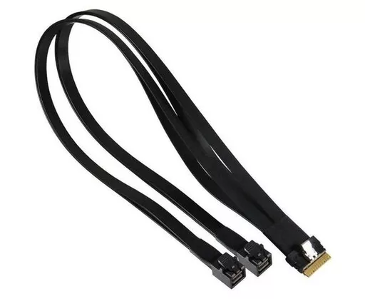 Supermicro CBL-SAST-1276F-100 Serial Attached SCSI (SAS) cable 0.76 m Black