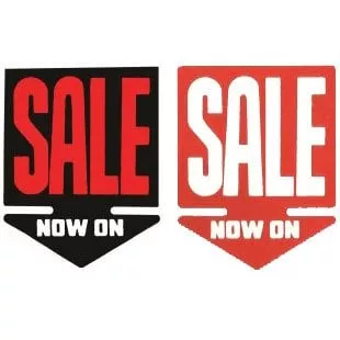 Hanging Sale Signs