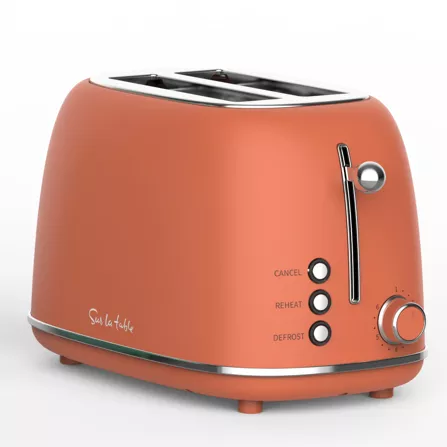 ColourMeHappy 2 Slice Toaster